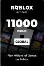 Roblox Card 11000 Robux Key Global