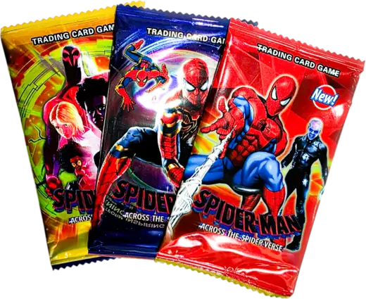 Spider-Man Marvel Trading Card - Random Pack - 8 Cards 