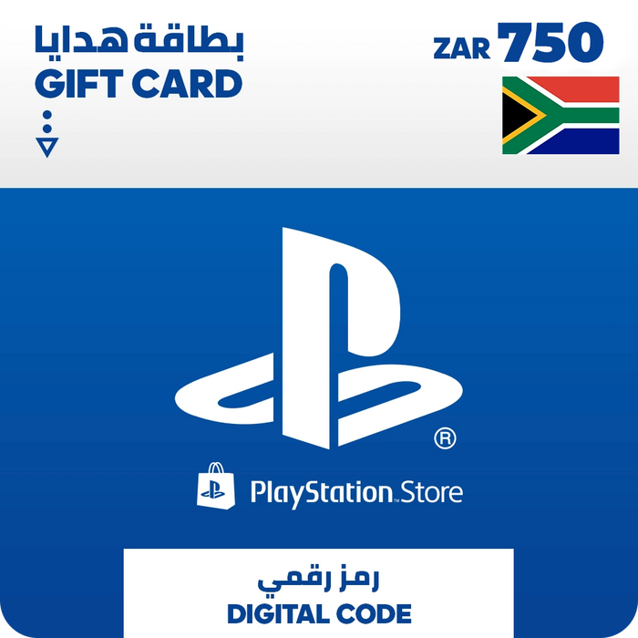 PSN PlayStation Store Gift Card ZAR 750 (South Africa)  for sale in Emirates from Games2all