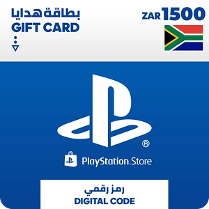 PSN PlayStation Store Gift Card ZAR 1500 (South Africa) -  for sale in Emirates from Games2all