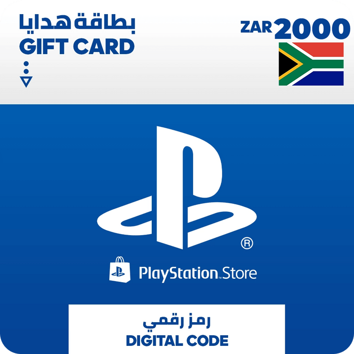 PSN PlayStation Store Gift Card ZAR 2000 (South Africa)  for sale in Emirates from Games2all
