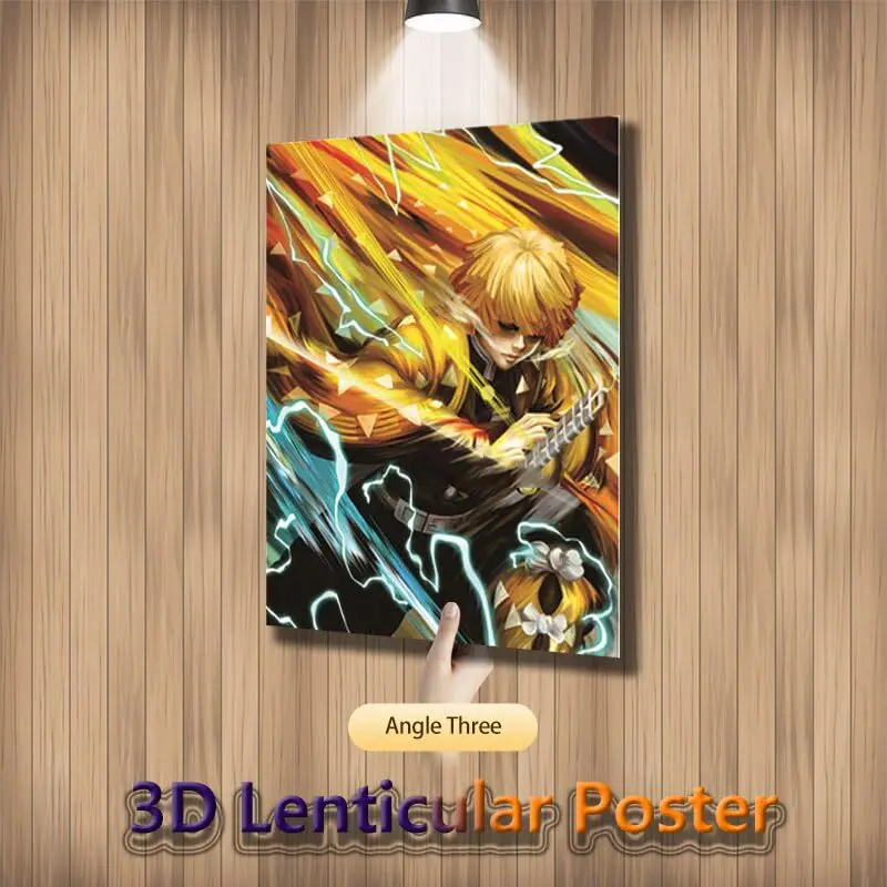 Anime Demon Slayer Elemental Power 3D Poster   for sale in Emirates from Games2all