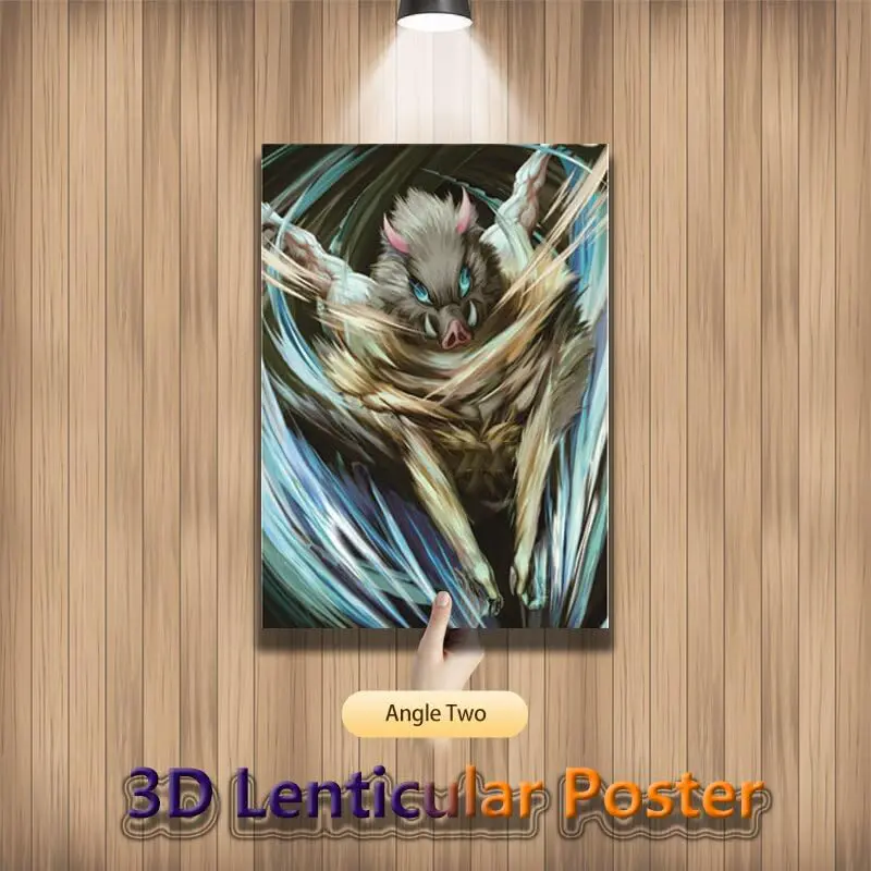 Anime Demon Slayer Elemental Power 3D Poster   for sale in Emirates from Games2all