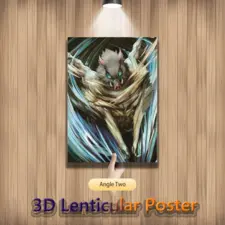 Anime Demon Slayer Elemental Power 3D Poster   for sale in Emirates from Games2all