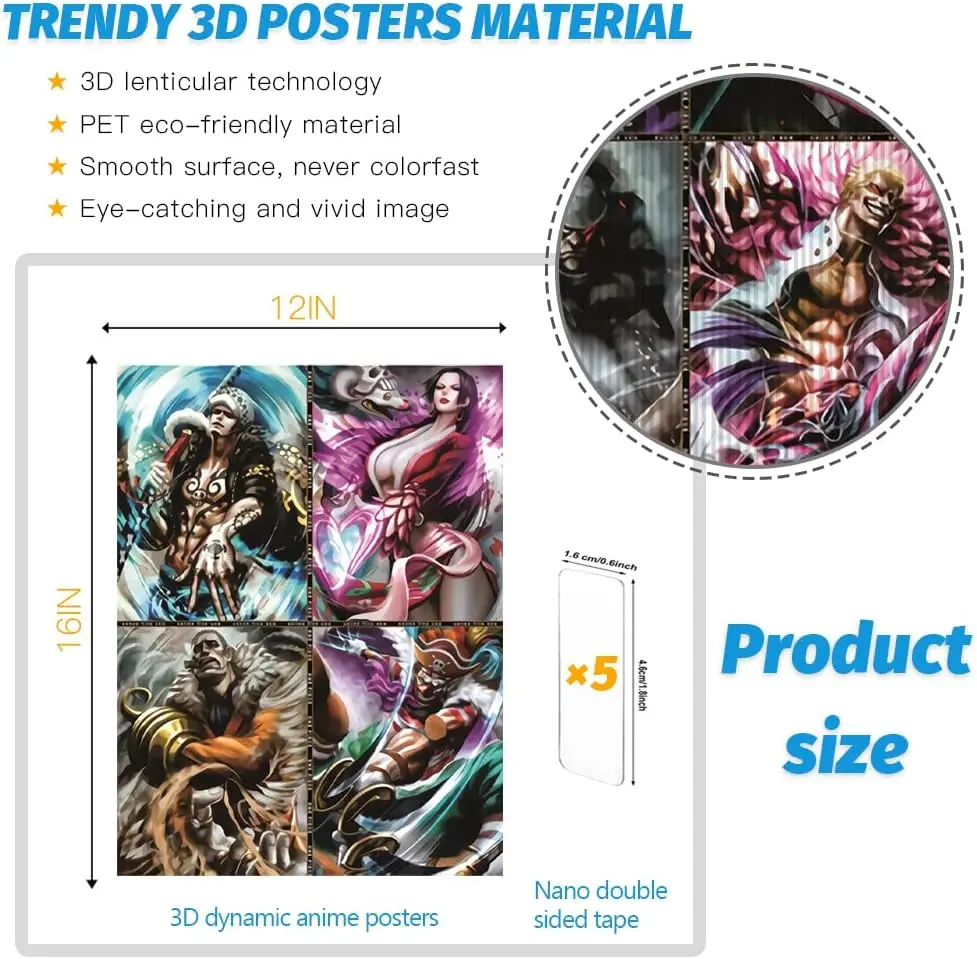 One Piece Warlords 3D Poster   for sale in Emirates from Games2all