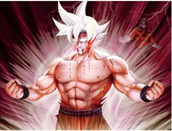 Anime Dragon Ball - Son Goku Super Saiyanr 3D Poster   for sale in Emirates from Games2all