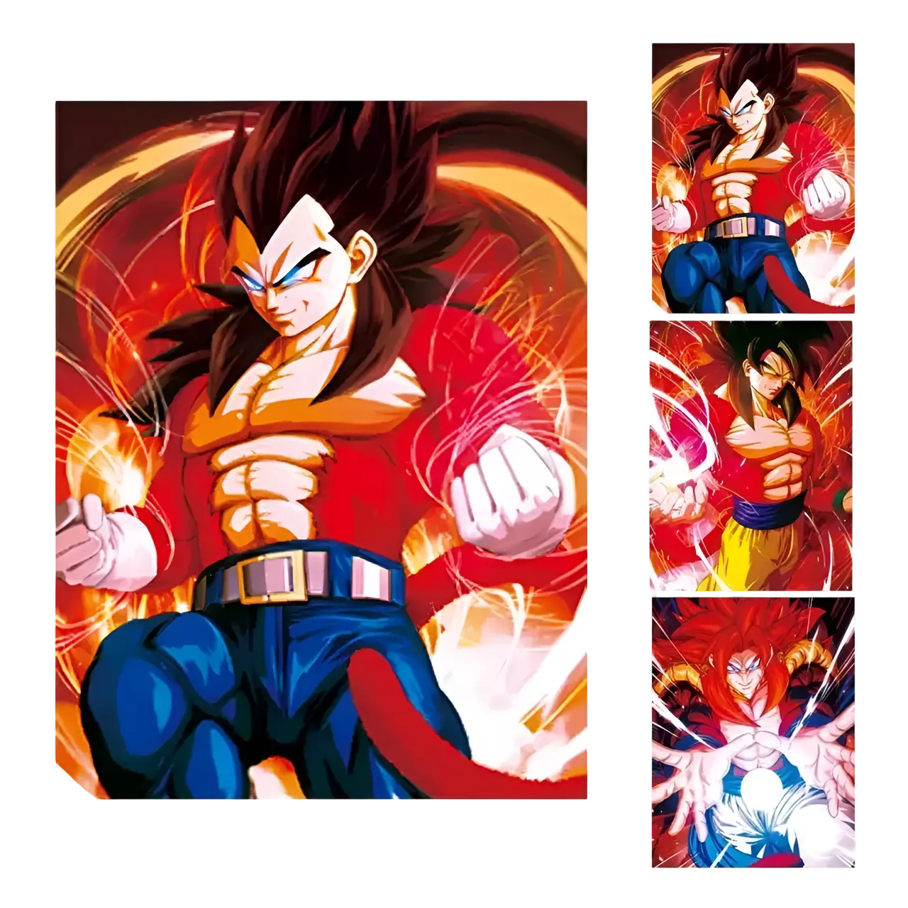 Dragon Ball Z Goku And Vegeta Anime 3D Poster   for sale in Emirates from Games2all