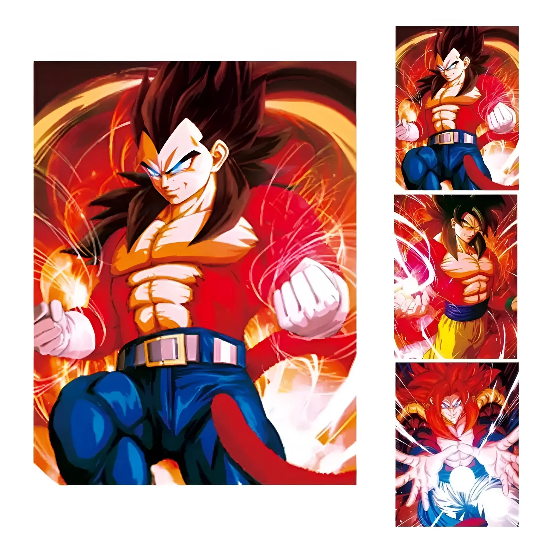Dragon Ball Z Goku And Vegeta Anime 3D Poster   for sale in Emirates from Games2all
