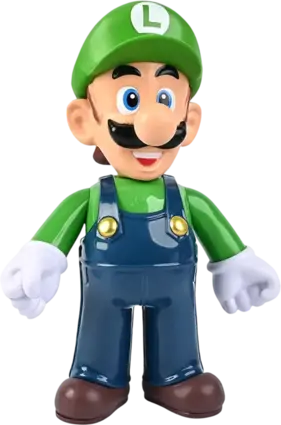MARIO BROTHERS Luigi With Light & Sound - Action Figure
