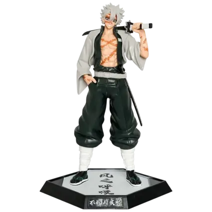 Demon Slayer Sanemi Shinazugawa the Fierce and Relentless Wind Hashira – Figure