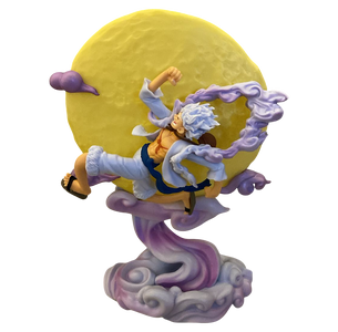 One Piece Monkey D Luffy Gear 5 Moon Fairy with Moonlight - Figure
