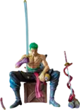 Anime One Piece - Roronoa Zoro With Collection accessories - Figure