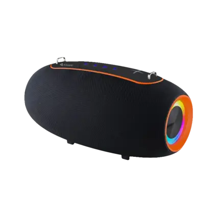 Kisonli K8 RGB Music Speaker black / orange