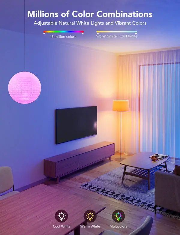 GOVEE RGBWW SMART LED BULB E27 1200LM  for sale in Emirates from Games2all