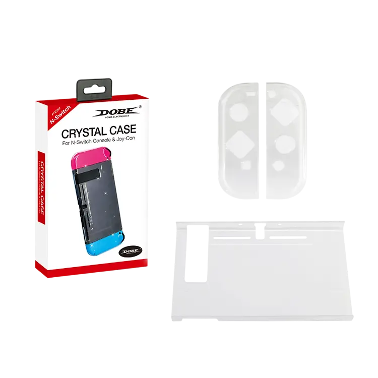 DOBE TNS-1710 Protective Crystal Clear Case for Nintendo Switch & Joy-Con   for sale in Emirates from Games2all