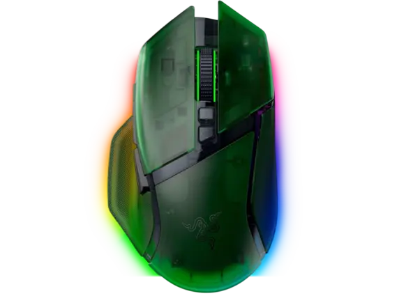 Razer Basilisk V3 Pro 35K RGB wireless Gaming Mouse - Phantom Green 