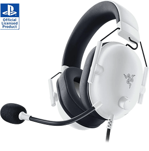 Razer BlackShark V2 X PlayStation Licensed Wired Gaming Headset - White