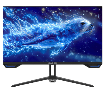Sades SL-Sealion-24 SA-F01F24B FHD 120HZ Flat Gaming Monitor - Black