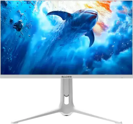 Sades RS-Dolphin SA-F01U27 UHD (4K) FHD 320Hz Flat Gaming Monitor - White