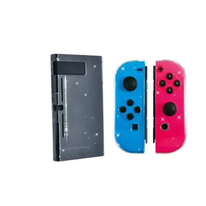 DOBE TNS-1710 Protective Crystal Clear Case for Nintendo Switch & Joy-Con 