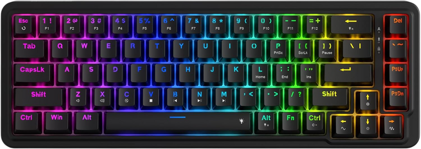 كيبورد جيمنج K709-RGB نوفا من ريدراجون ميكانيكية سلكية 60% أر جي بي