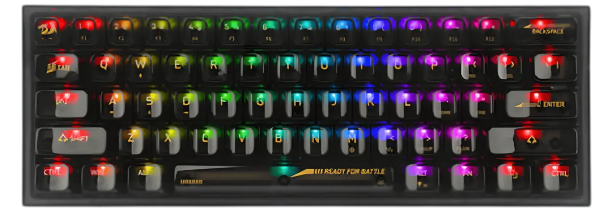 Redragon K617 CTB-RGB 60% Wired Gaming Keyboard