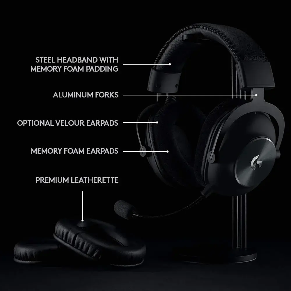 Logitech Pro X LIGHTSPEED Wireless Gaming Headset for PC - Black - Open Sealed  for sale in Emirates from Games2all