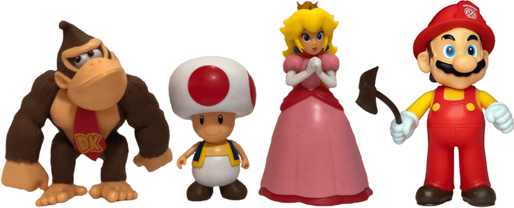 Super Mario Large Size (4 Character) Vol.3 - Action Figure