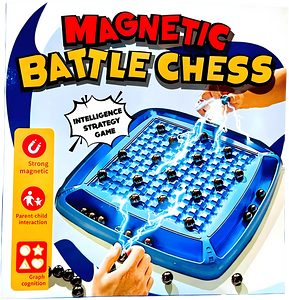 Magnetic Chess Set With Rocks and Stones