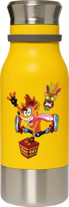Crash Bandicoot It's About time Infuser Bottle - Yellow