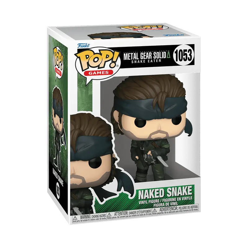 Funko Pop! Games: Metal Gear Solid: Snake Eater - Naked Snake #1053  for sale in Emirates from Games2all