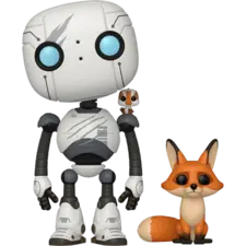 Funko Pop! & Buddy Cartoon Animation: The Wild Robot - Roz with Fink & Brightbill #1794  for sale in Emirates from Games2all