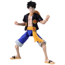Bandai Namco Anime Heroes: One Piece - Monkey D. Luffy (Dressrosa Version) - Action Figure 