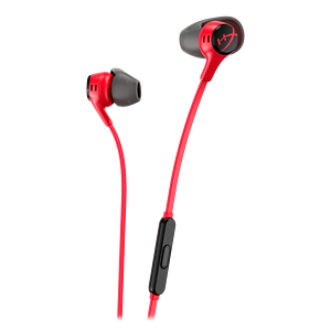 HyperX Cloud Earbuds II -Wired Gaming Earbuds - Red