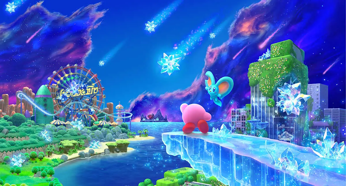 Kirby and the Forgotten Land - Nintendo Switch 2 Edition + Star-Crossed World  for sale in Emirates from Games2all