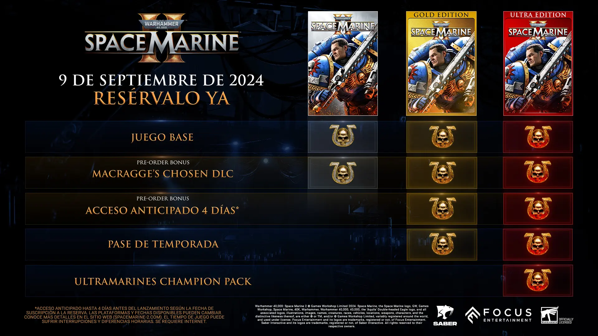 Warhammer 40,000: Space Marine 2  for sale in Emirates from Games2all