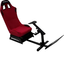 DeadSkull Racing Gaming Chair - Maroon  -  for sale in Emirates from Games2all