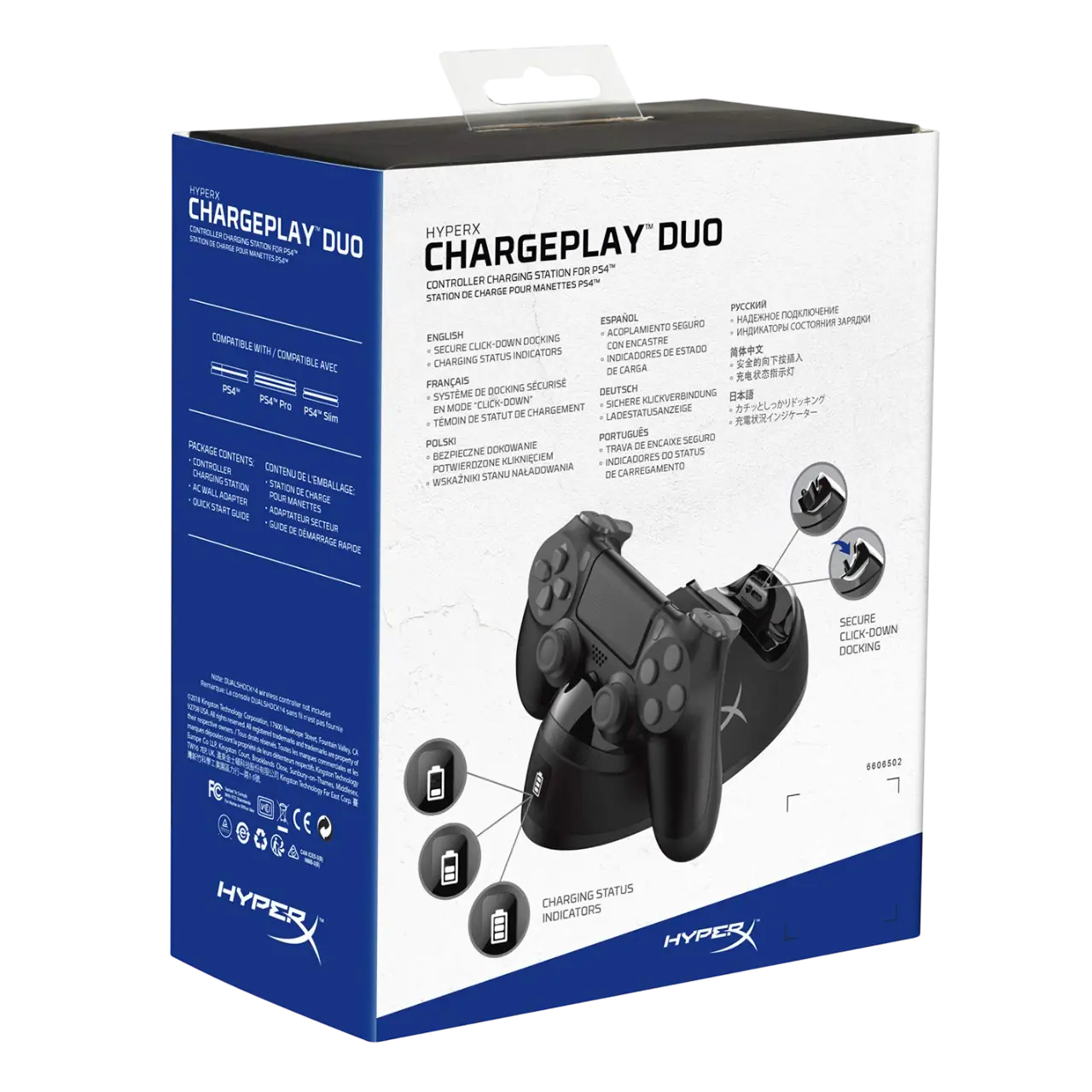 HyperX Wireless ChargePlay Duo for PS4 Controllers - Used   for sale in Emirates from Games2all
