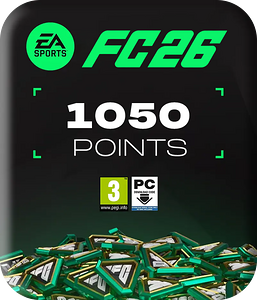 بطاقة هدايا اي ايه سبورتس اف سي 26 للكمبيوتر - 1050 نقطة - عالمي (جلوبال)