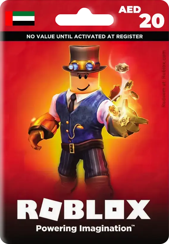 Roblox Card 20 AED Robux Key - UAE  for sale in Emirates from Games2all