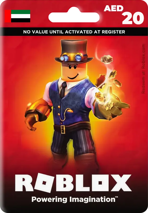 Roblox Card 20 AED Robux Key - UAE  for sale in Emirates from Games2all