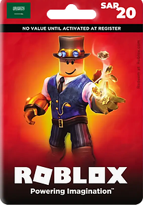 Roblox Card 20 SAR Robux Key - KSA