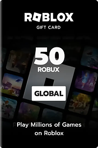 Roblox Card 50 Robux Key Global