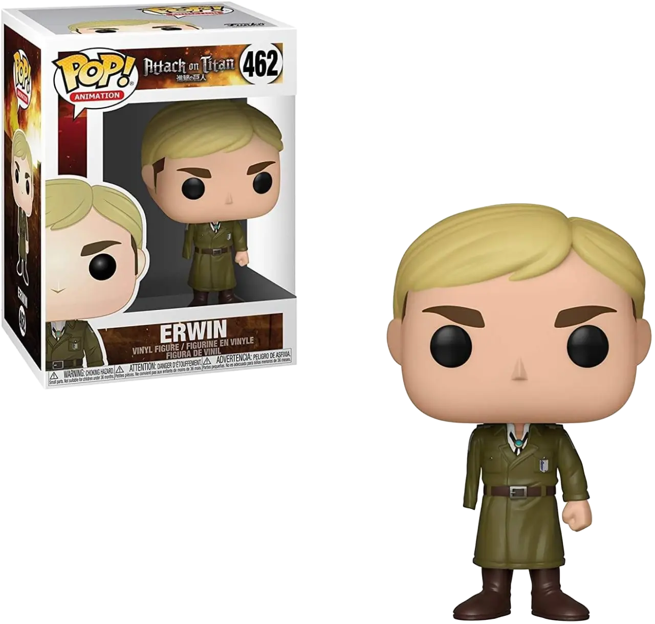 Funko Pop! Anime: Attack on Titans (AoT) - Erwin (One-Armed)  for sale in Emirates from Games2all