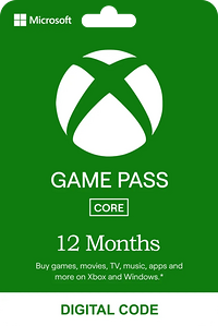 Xbox Game Pass Core 12 months Key BRAZIL