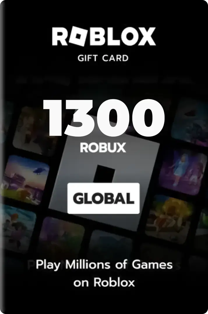 روبلكس كارد 1300 عالمي  للبيع في ألإمارات من خلال Games2all