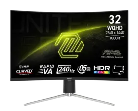 MSI MAG 325CQRXF E2 32 inch - Gaming Monitor