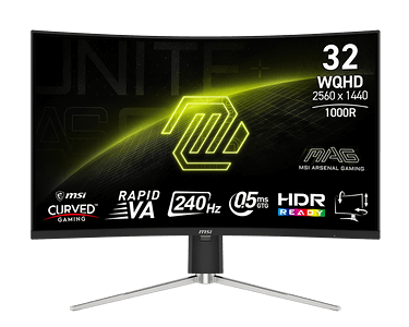 MSI MAG 325CQRXF E2 32 inch - Gaming Monitor