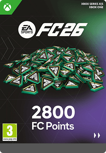بطاقة هدايا اي ايه سبورتس اف سي 26  للإكس بوكس سيريس وون - 2800 نقطة - عالمي (جلوبال)