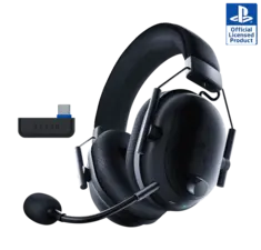Razer BlackShark V2 Pro PS-Licensed Wireless Headset - Black